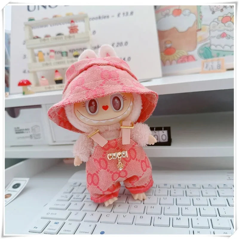 Labubu Mini Doll Stylish Outfit