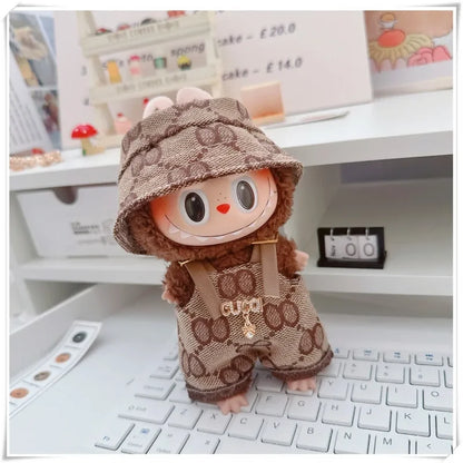 Labubu Mini Doll Stylish Outfit