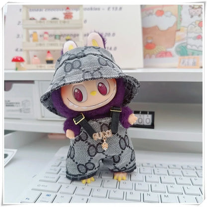 Labubu Mini Doll Stylish Outfit